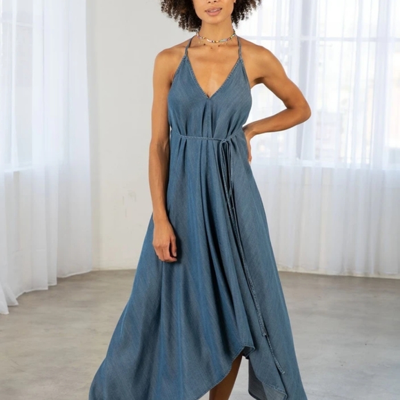 Love Stitch Sharkbite Hem Dress - Picture 1 of 7